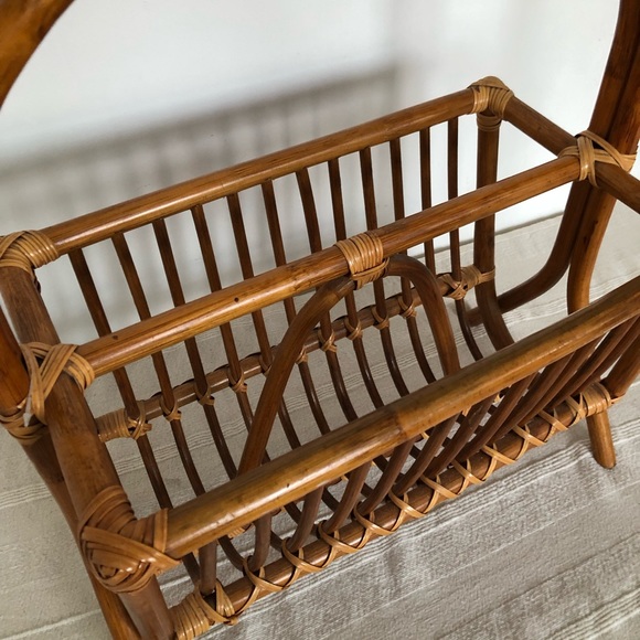 Vintage Boho Style magazine holder/rack - Picture 5 of 5